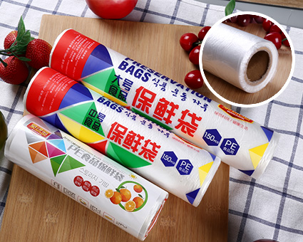 平口點(diǎn)斷式保鮮袋0080